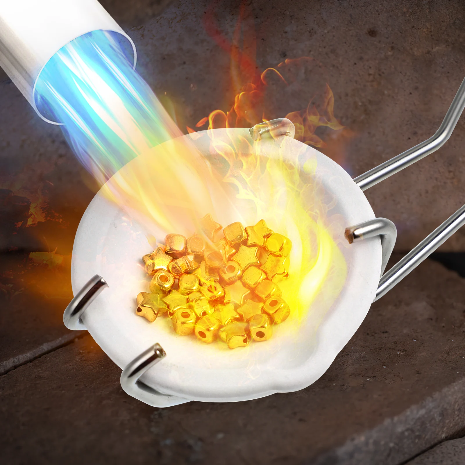 Рисунок 4 - Набор тигля, чаши для плавления металла