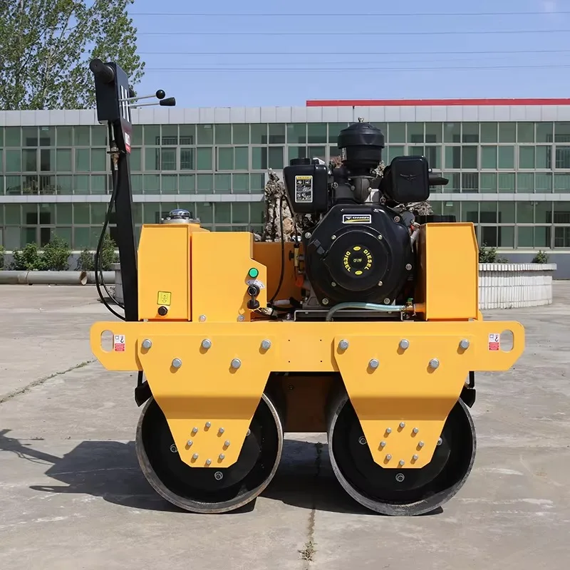 เครื่องบดอัดดินแบบเดินตาม ลูกกลิ้งคู่ รุ่น FYL-S600