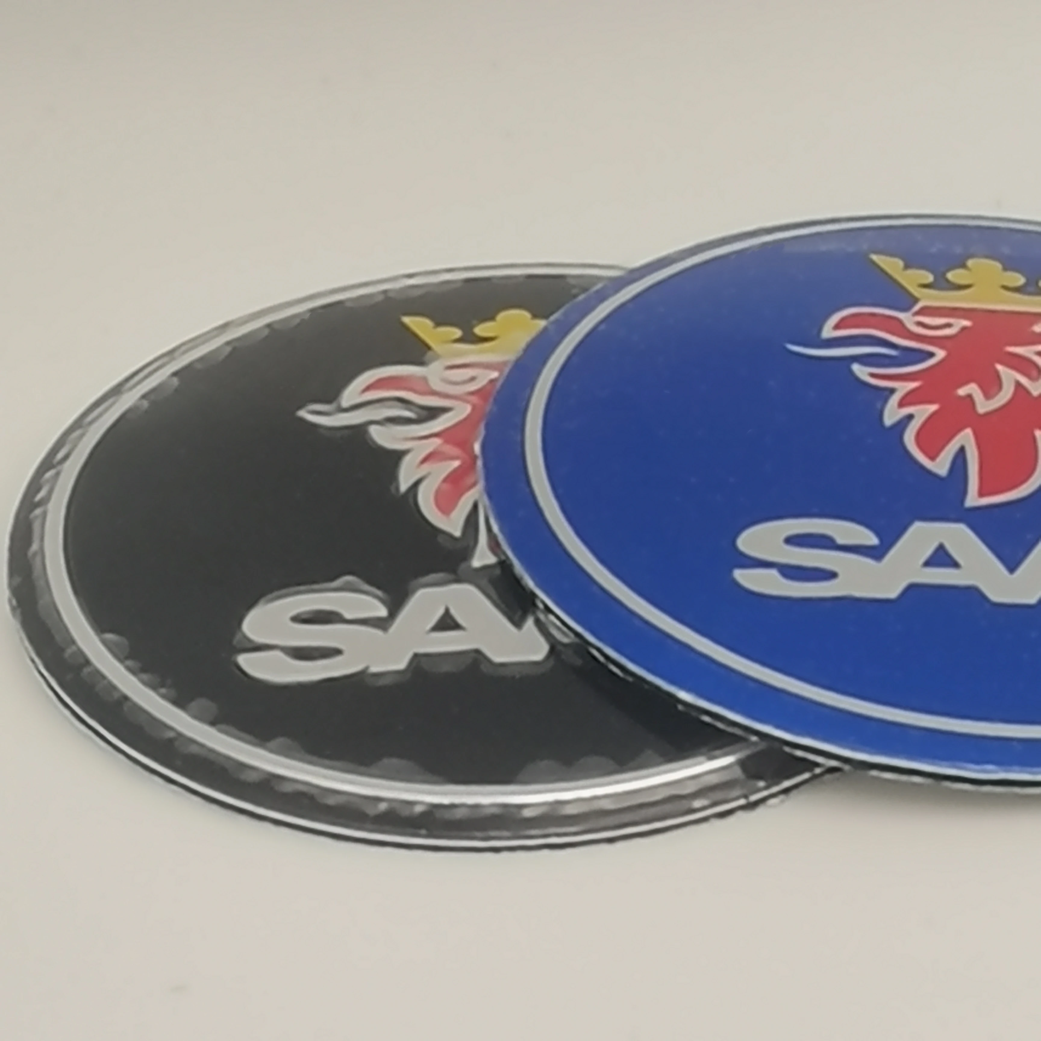 

4pcs 56mm 60mm 65mm Car Wheel Center Hub Cap Rim Sticker Suitable For SAAB series type Car Accessories Wheel hub sticker