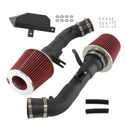 Cold Air Intake Pipe Kit & Air Filter Fits for Nissan 370Z 3.7L V6 2009-2019 for Infiniti G37 3.7L V6 2008-2013