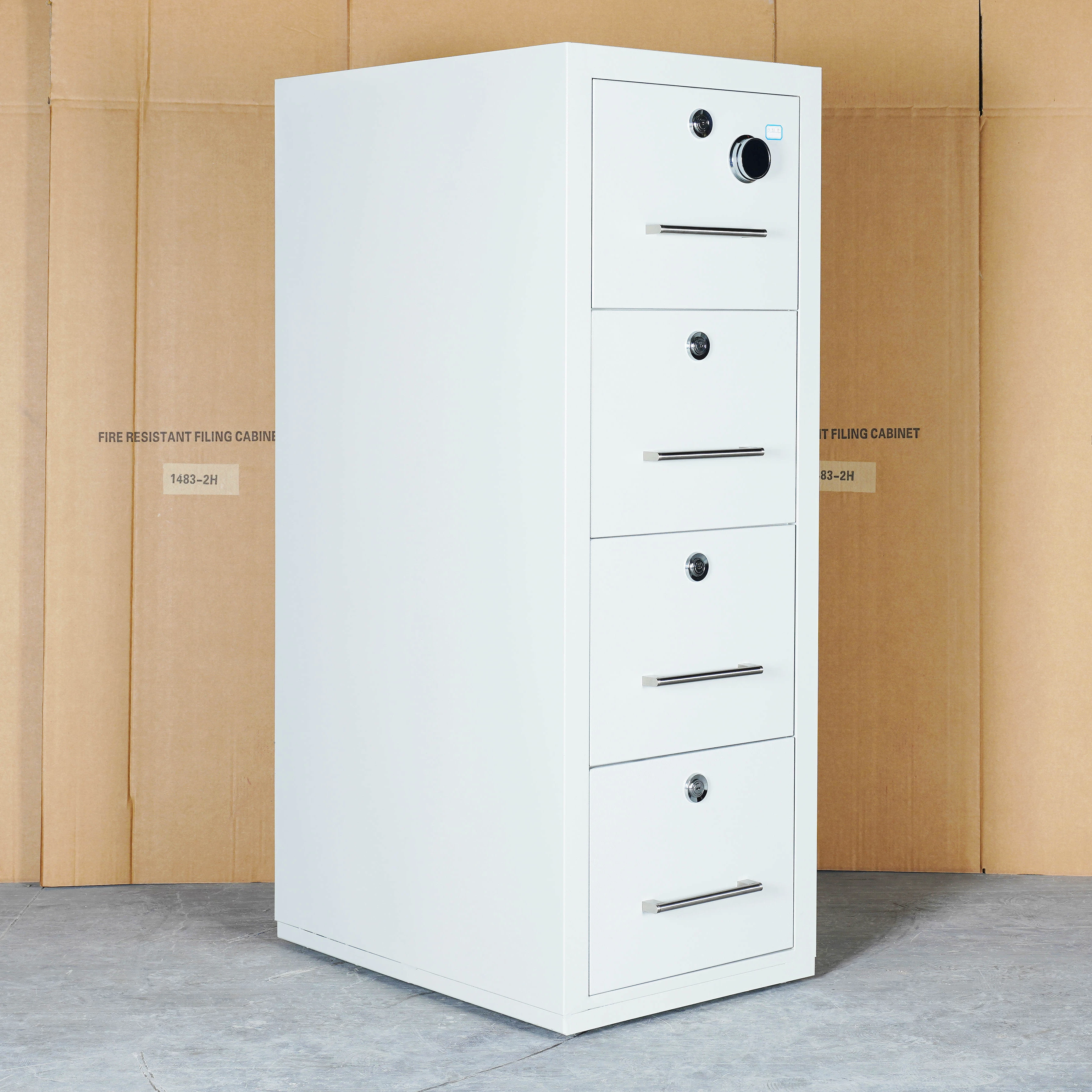 

Цена по прейскуранту завода-изготовителя 1-2 часа, огнестойкий, 4-х ящик, сейф для документов, сейф для документов