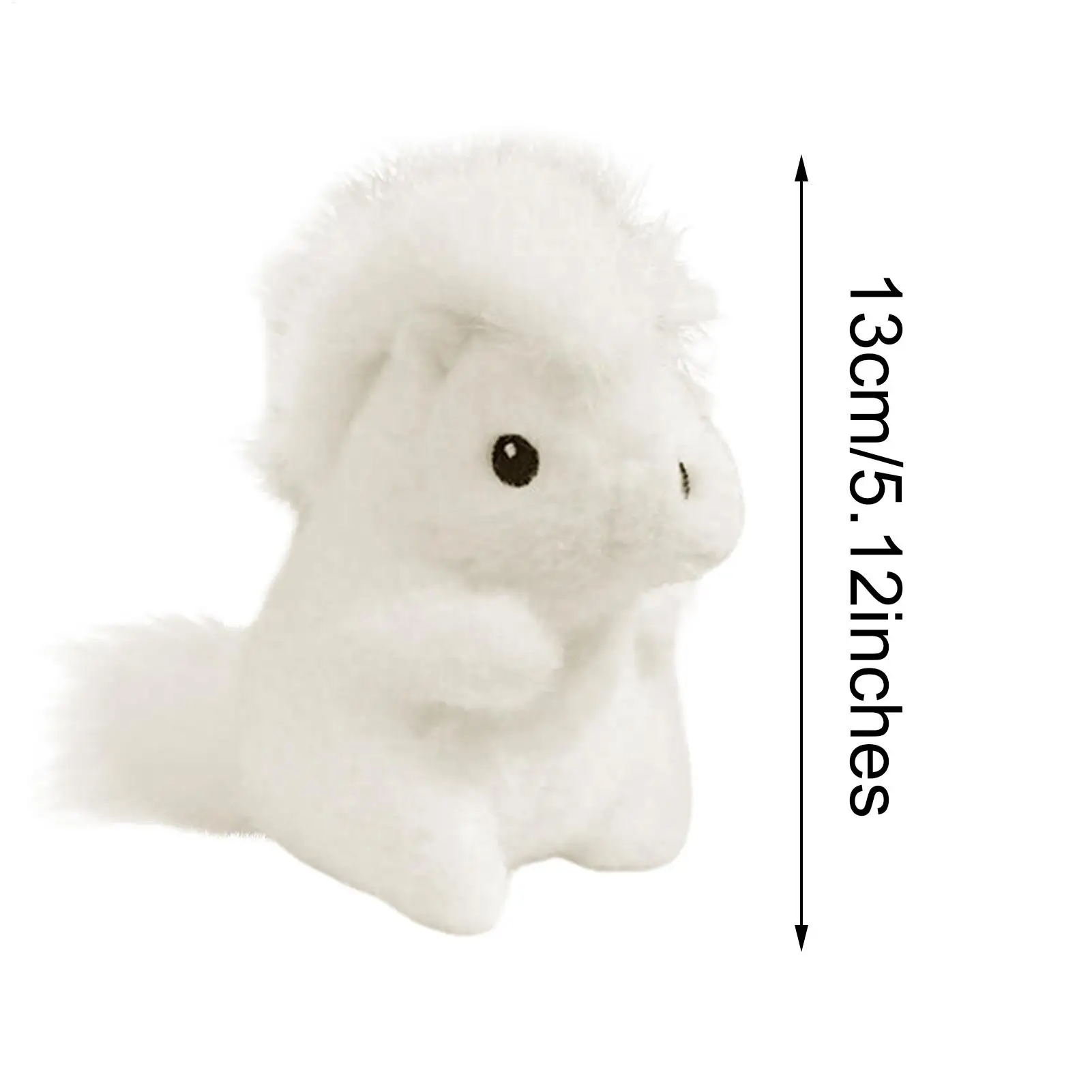 Horse Stuffed Animal 5 Inch Cute Doll Throw Pillow Stuffed Animal Soft Horse Plush For Boys Girls Kids Family Collectors