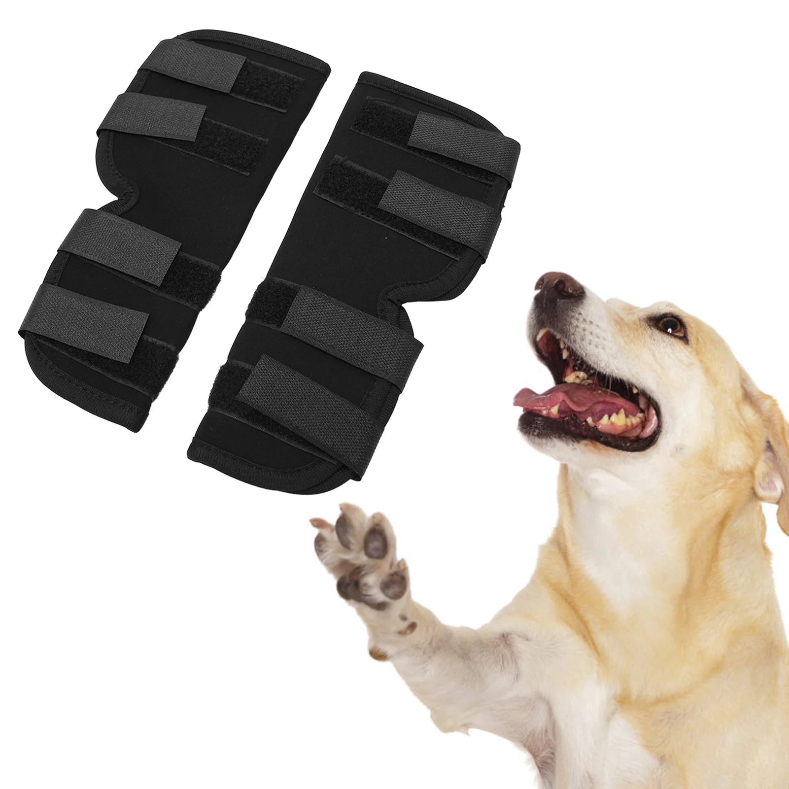 Dog Knee Brace Breathable Pain Reduction Joint  Dog Rear Leg Support Brace for Postoperative Recovery Dog Leg Brace