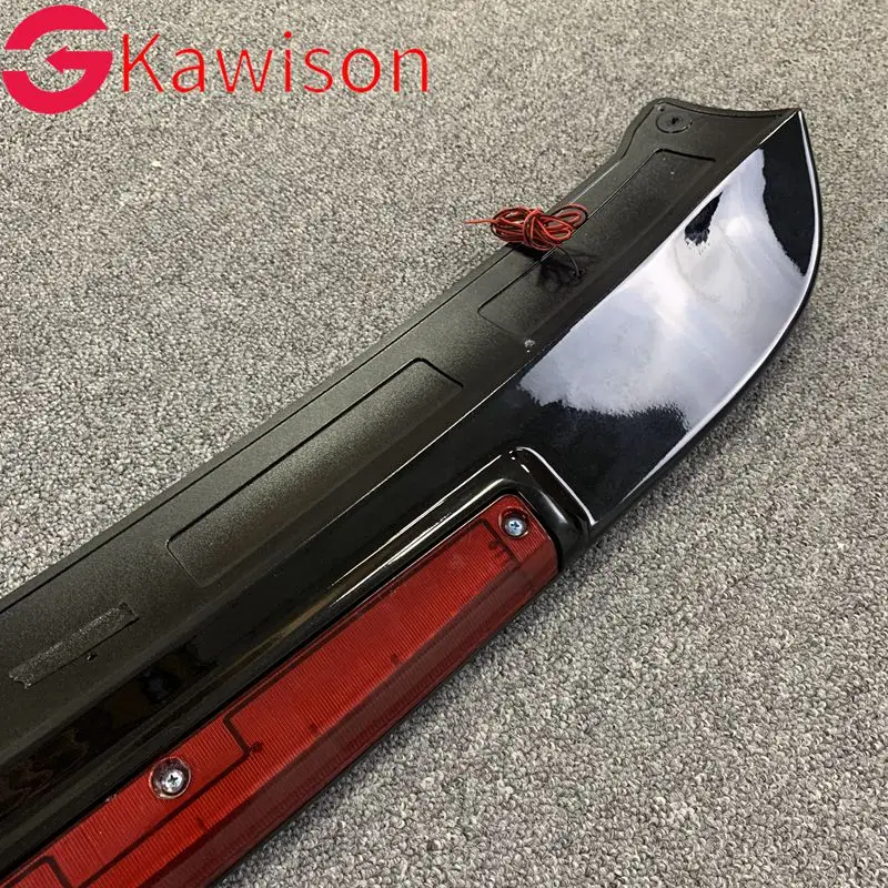 For Mitsubishi pajero sport Spoiler 2008-2014 High Quality ABS Material Car Rear Wing Primer Color Rear Spoiler