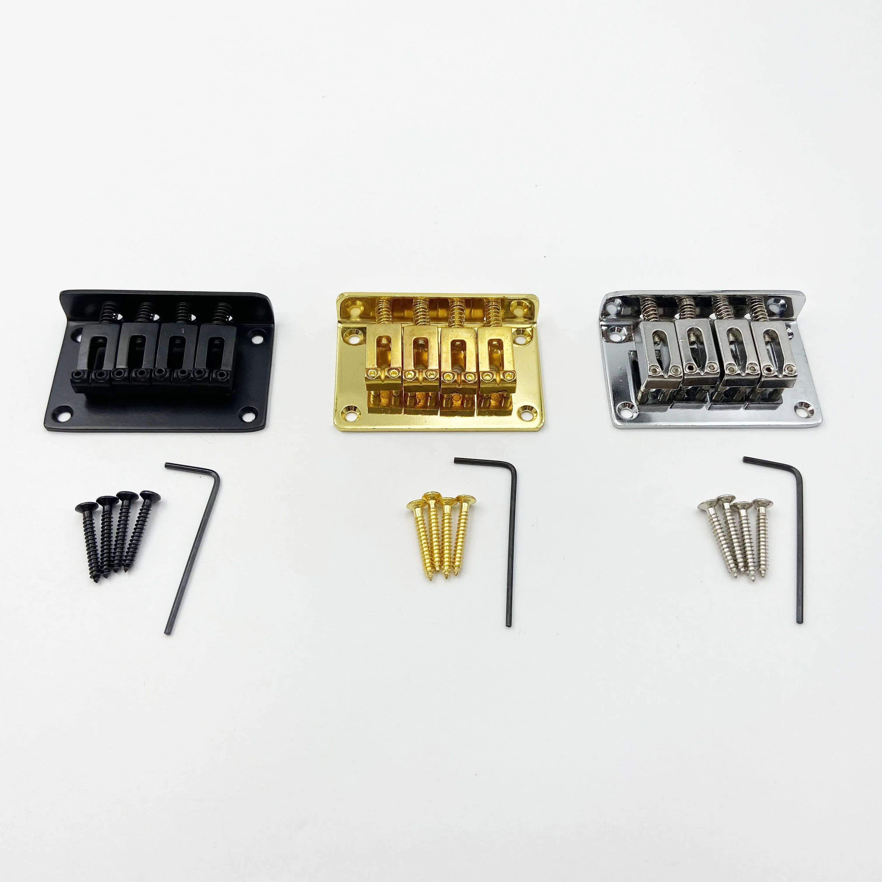 Guitar Bridge Drawplate Standard Size Guitar Fixed Bridge 3/4-string Guitar Drawplate 50mm Long Box Drawplate