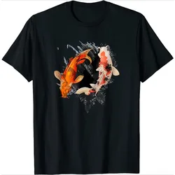 Japanese Koi Fish I Koi Carp Pond Japan Tattoo T-Shirt