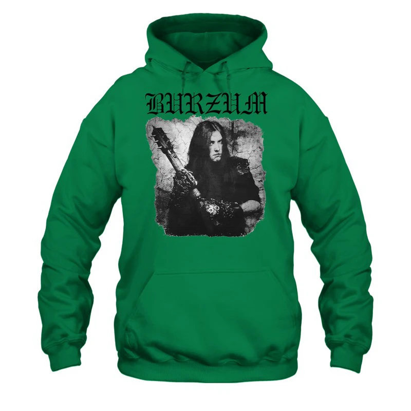 Burzum Men's Hoodie Men's and Women's Fashion Simple Long sleeved Y2 Style K Pullover Street Trend Harajuku Large Sweatshirt