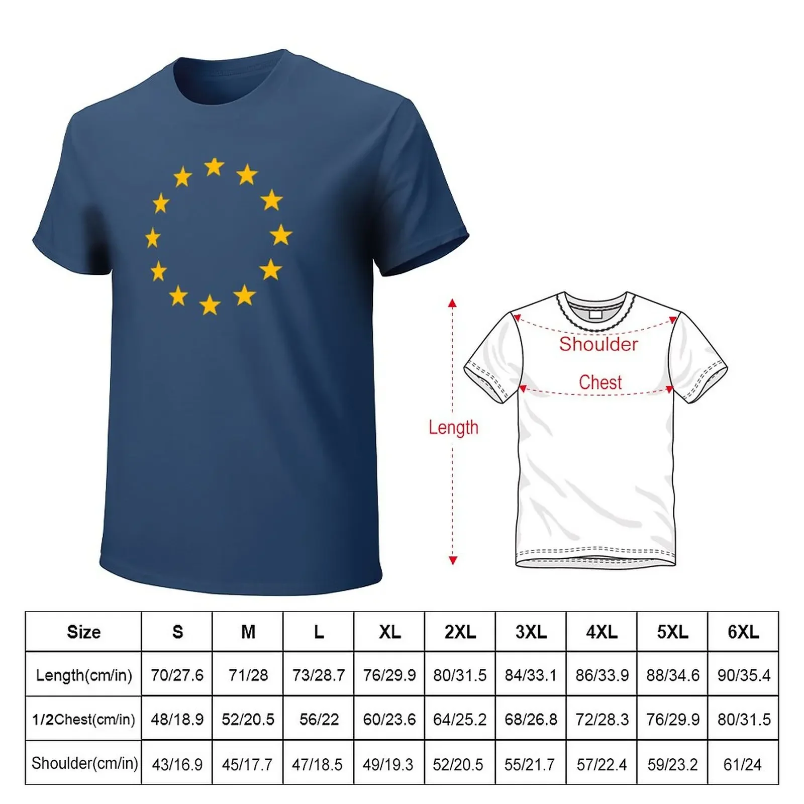 Europe, stars, flag, logo, European Union, symbol, EU T-Shirt tops animal prinfor boys customizeds plain designer t shirt men