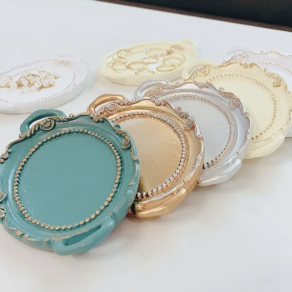 جديد الشمال الزخرفية مجوهرات لوحة الراتنج الأقراط الرجعية صينية تخزين صور صغيرة الدعائم مجوهرات صينية العرض قلادة أقراط #4