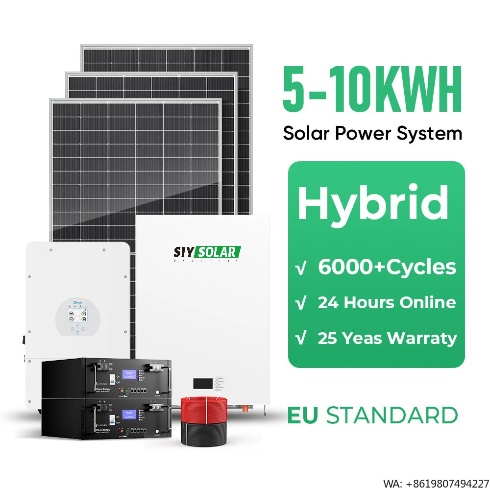 OEM ODM Factory Direct Custom 3KW 6KW 8KWh 110V Single Phase Off Grid Solar Power System Complete Kit Telecom Sites