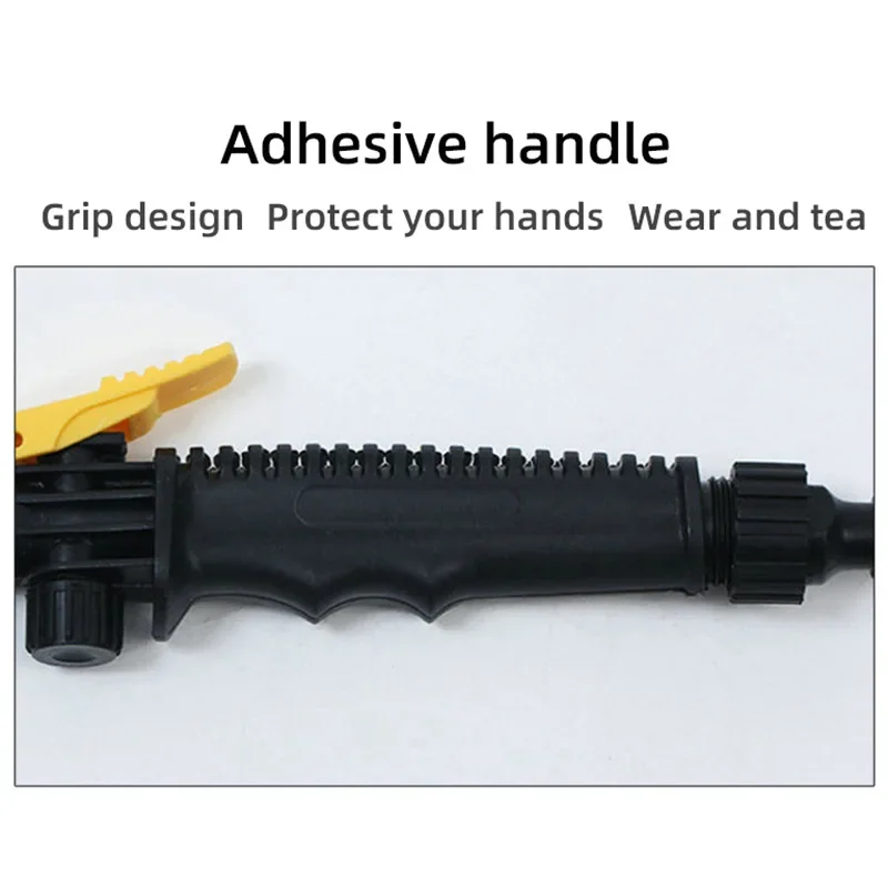 قطعة واحدة من مسدس المياه المحمول عالي الضغط - أداة تنظيف متعددة الاستخدامات للسيارات والحدائق والخارجية، بلاستيك متين، سهل التخزين #5