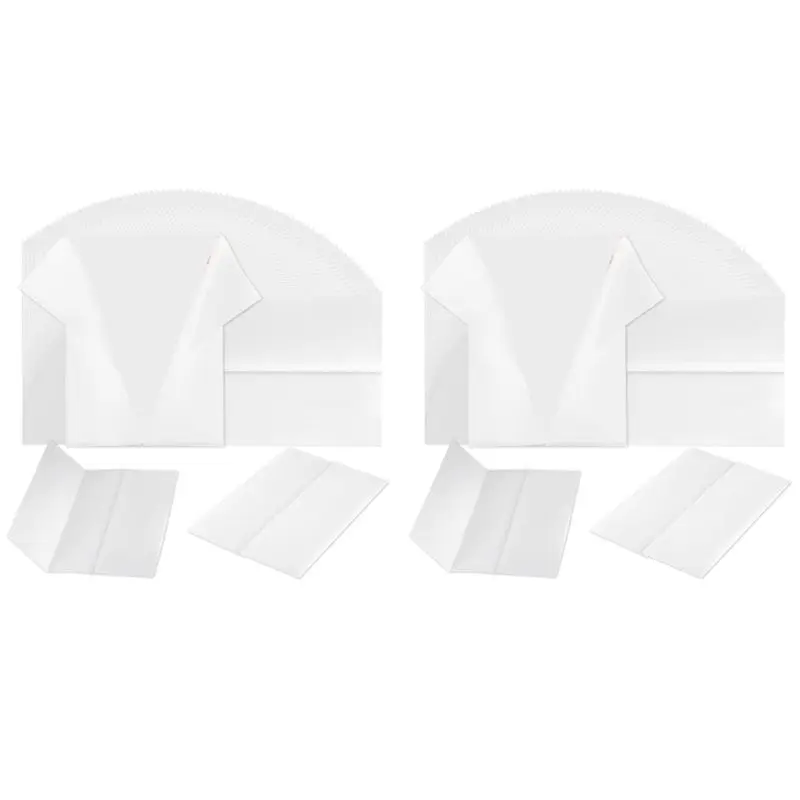 240Pcs Pre-Folded Vellum Paper, Printable Vellum Jackets Translucent Vellum Paper 5X7 Inch Vellum Paper Wraps