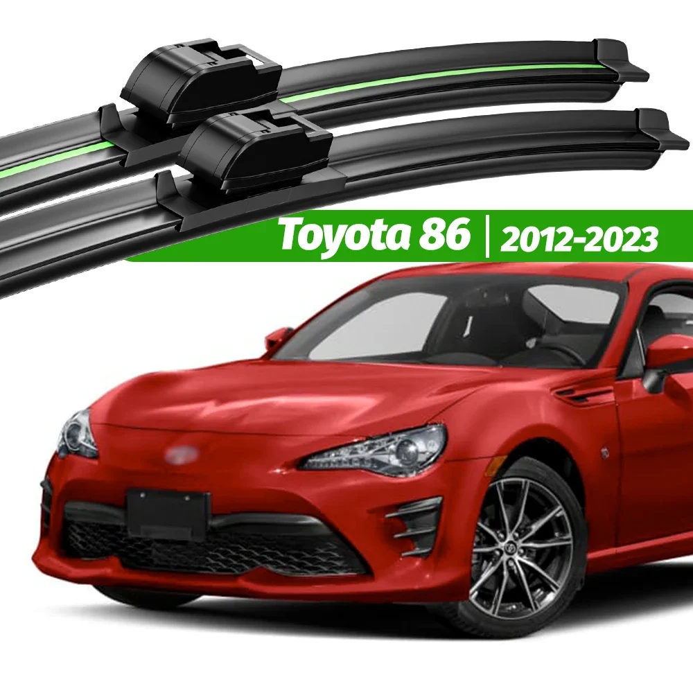 

For Toyota Toyota 86 GT86 FT86 2012-2023 2pcs Front Windshield Wiper Blades 2013 2016 2018 2021 Windscreen Window Accessories