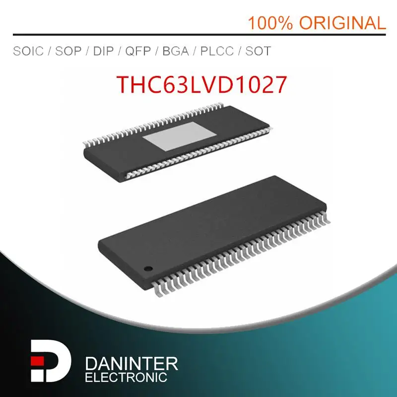 New THC63LVD1027   THC  63LVD1027  HTSSOP64  10Pcs/LOT