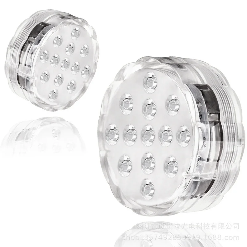 ضوء غاطس LED للتحكم في التطبيق - IP68 مقاوم للماء RGB مصباح تحت الماء لحوض السباحة وخزان الأسماك #5