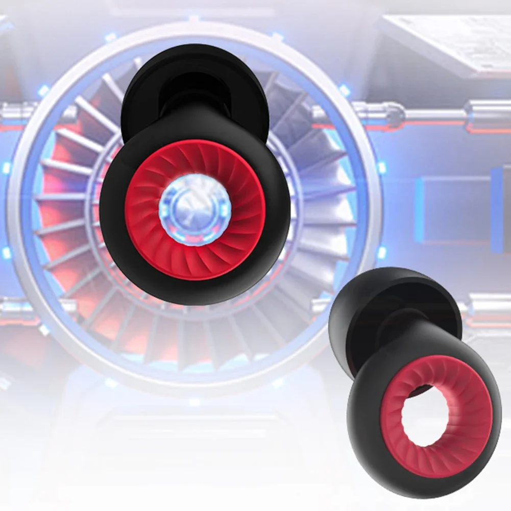 سدادات أذن بخاصية إلغاء الضوضاء 35 ديسيبل | سيليكون طبي | 1.3 جرام خفيف للغاية | للشخير/السفر/النوم #4