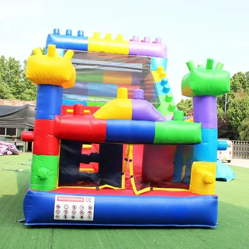 building blocks slide inflatable slide for sale