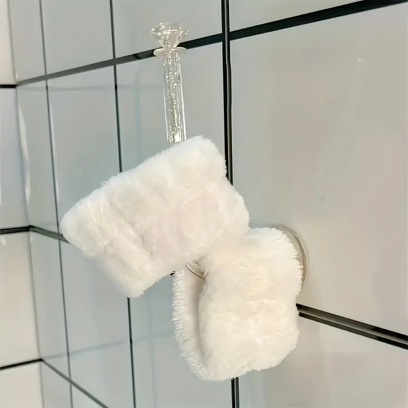 2 buah Tali Pergelangan Tangan yang Dapat Dicuci dan Tahan Air, Pelindung Pergelangan Tangan untuk Mencuci Wajah, Tahan Cipratan Air ke Pergelangan Tangan, Handuk Tangan Penyerap