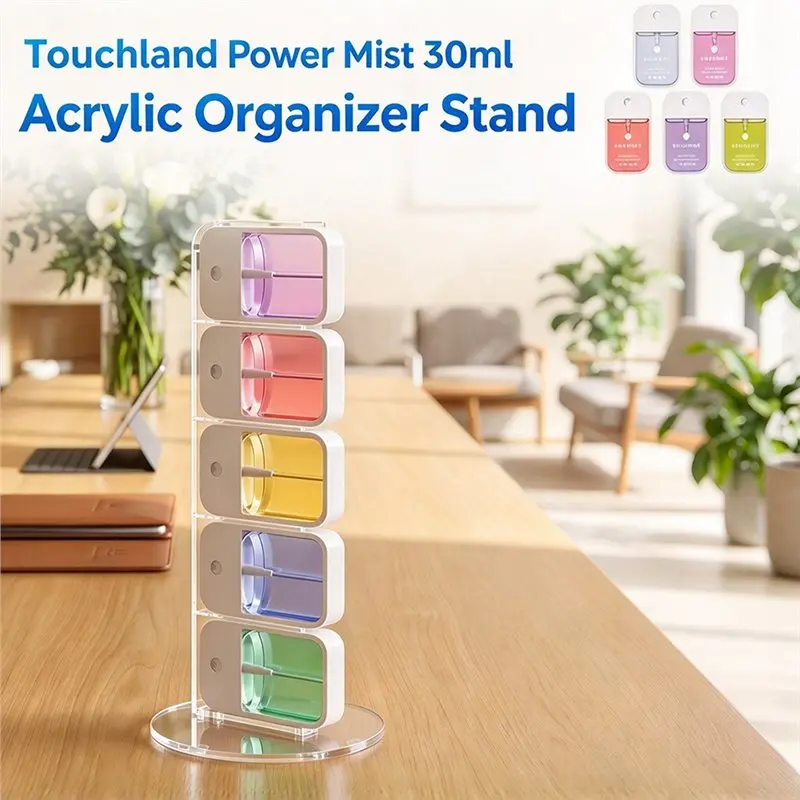 YANA50I Clear Acrylic For Touchland Power Mist 30Ml No-Rinse Hand Sanitizer Spray Display Rack Holder