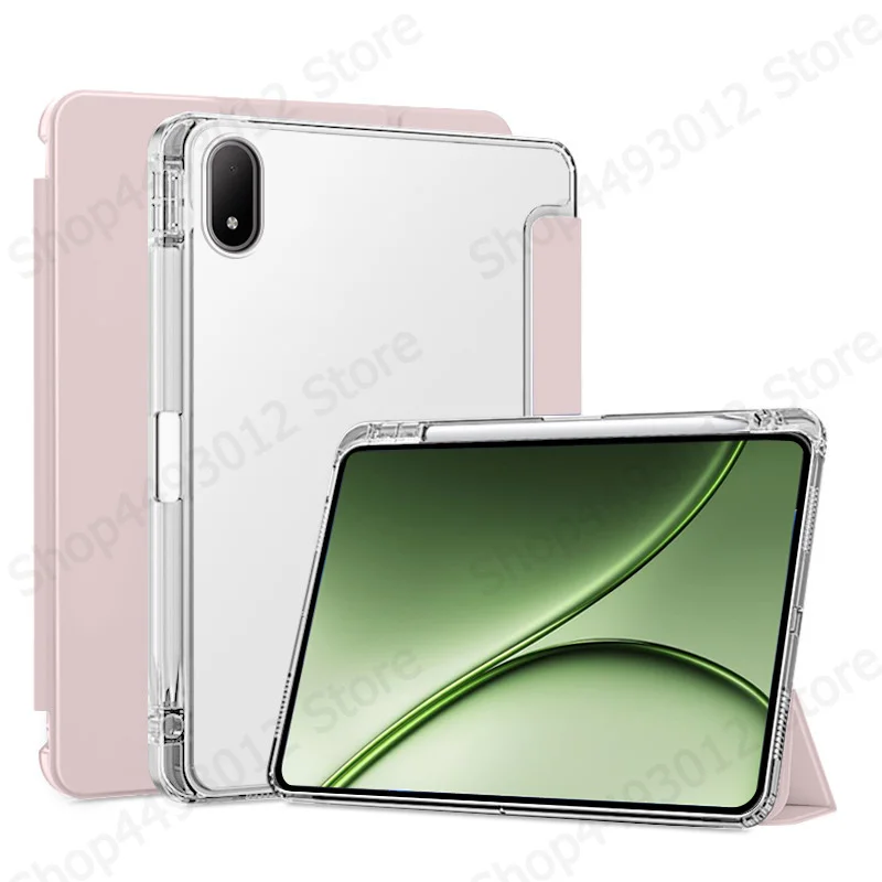 Fotografia 5: Capa para Oneplus Pad 4 com suporte para caneta, em couro PU, com base macia, para tablet, compatível com Funda OnePlus Pad 4 de 13,2 polegadas, modelo 2026.