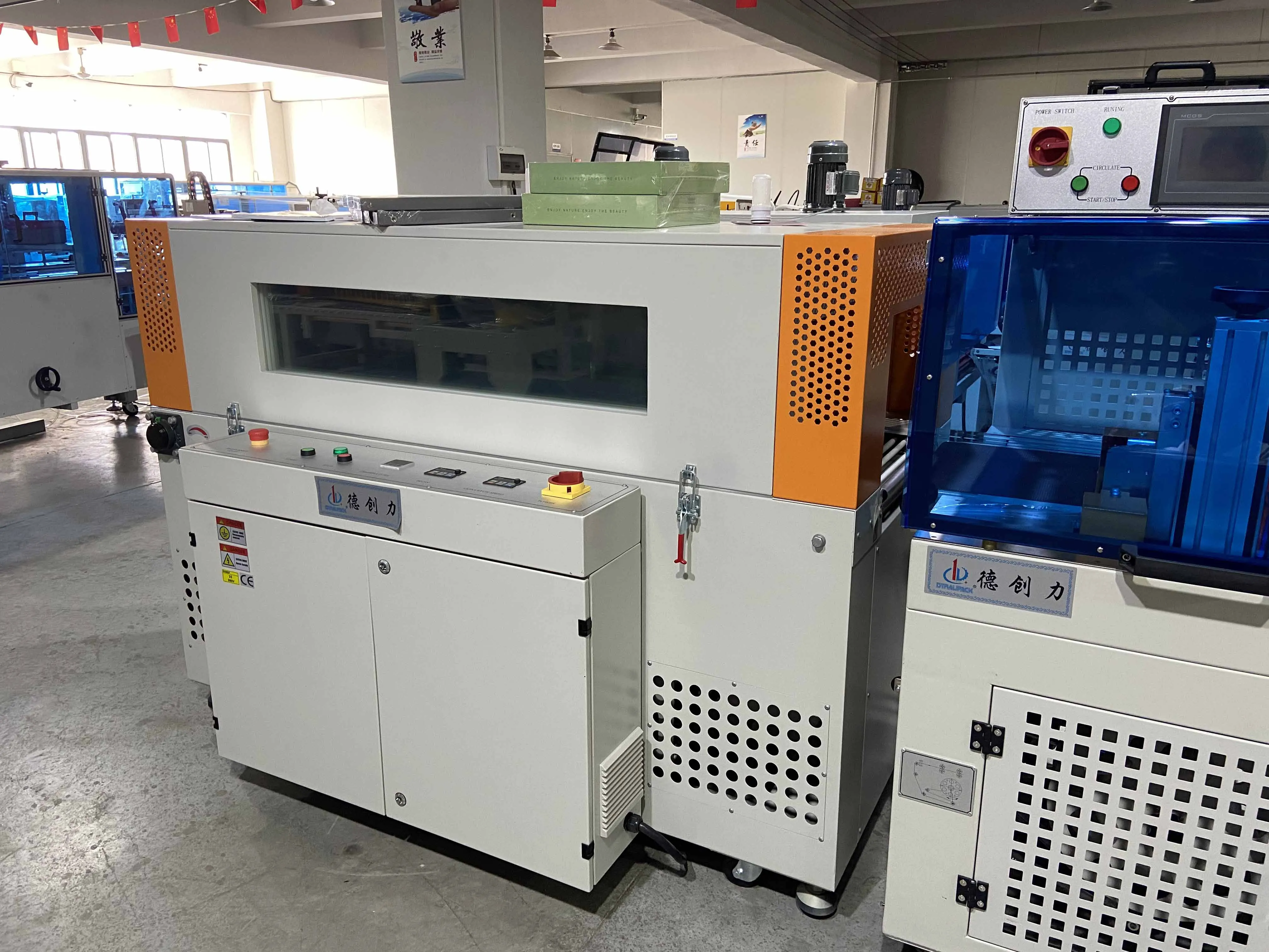 Automatic L-sealer Shrink Tunnel Pva Film Packing Heat Wrapping Machine for Box Cans Bags Book