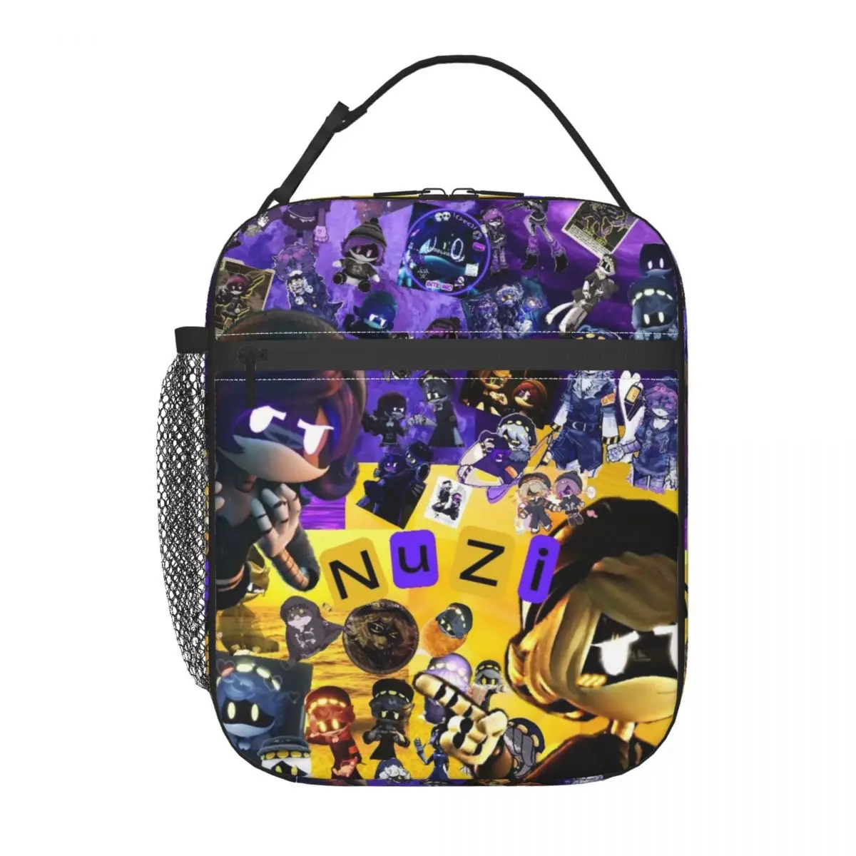 

Custom M-Murdres Drones Nuzi Lunch Bag for Women Cooler Thermal Insulated Lunch Box Office Picnic Travel Resuable Tote Bags