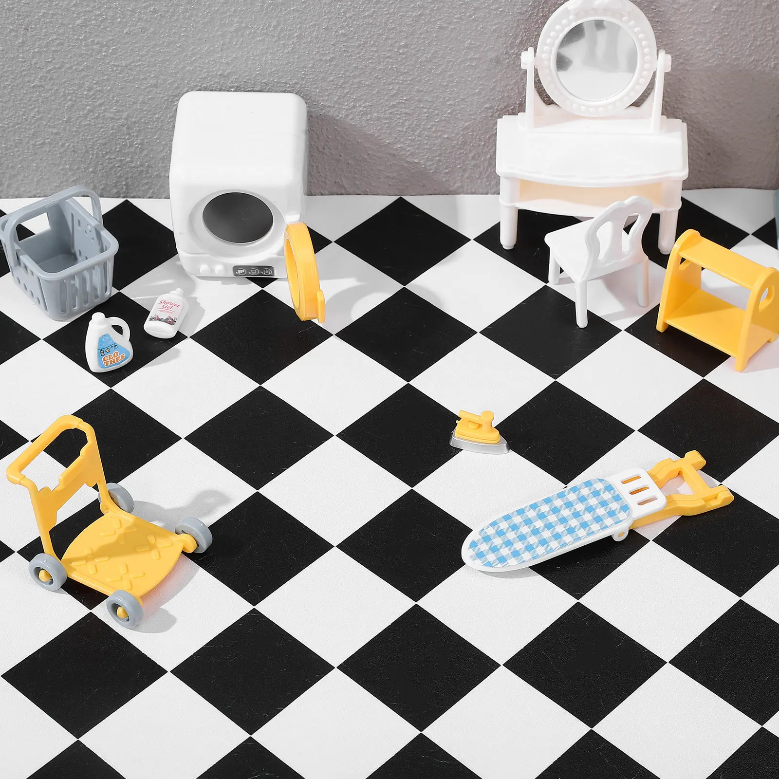 decoracoes-de-piso-em-miniatura-para-modelos-de-arquitetura-materiais-com-cores-retro-e-aparencia-realista-perfeito-para-casas-minusculas