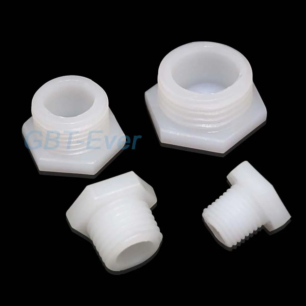 ねじ接続パイプ,1/8 ",1/4",3/8 ",外付けねじ,5個m4〜m20