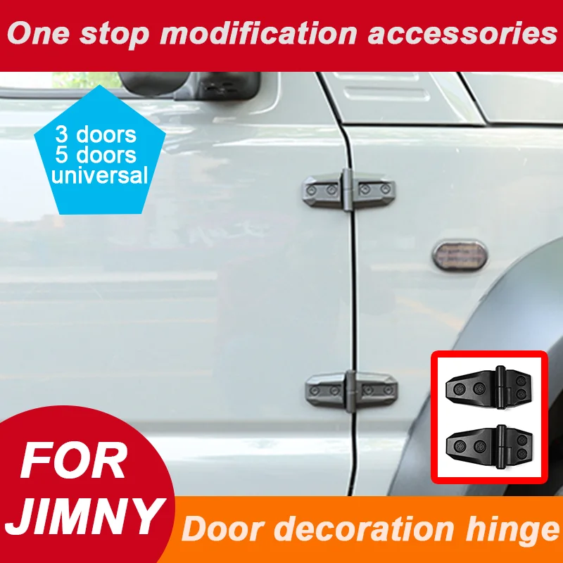

for Car Door Hinge Cover for Jimny 2019 2025 Engine Hood Hinge Decoratio Exterior Accessoriesn Cover Trim Decoration Fit