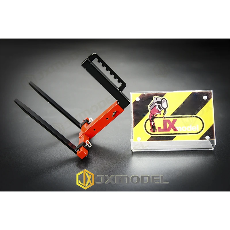 JX نموذج 1/14 RC الذاتي التوازن قابل للتعديل المعادن رفع شوكة ل Tamiya F1650 نماذج من الشاحنات لعبة شاحنة رافعة تمديد أجزاء
