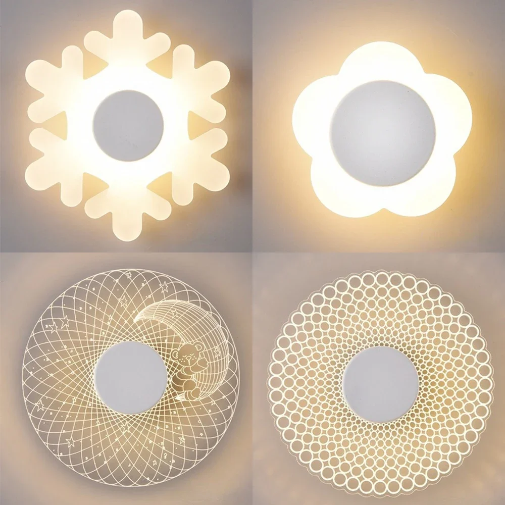 

Led Simple Ultra-thin Hotel Hotel Corridor Porch Corridor Balcony Ceiling Light Energy-saving Bedside Lamp Round Wall Lamp