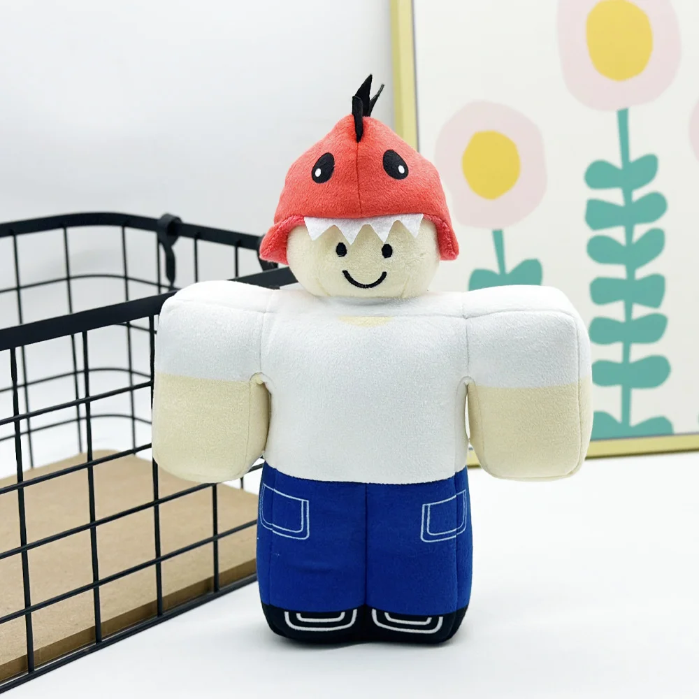 

grow a garden Red Hat Robot Plush Toy Soft Stuffed Doll Cute Plushie for Kids Fans Gift Collection Stuffed Toy