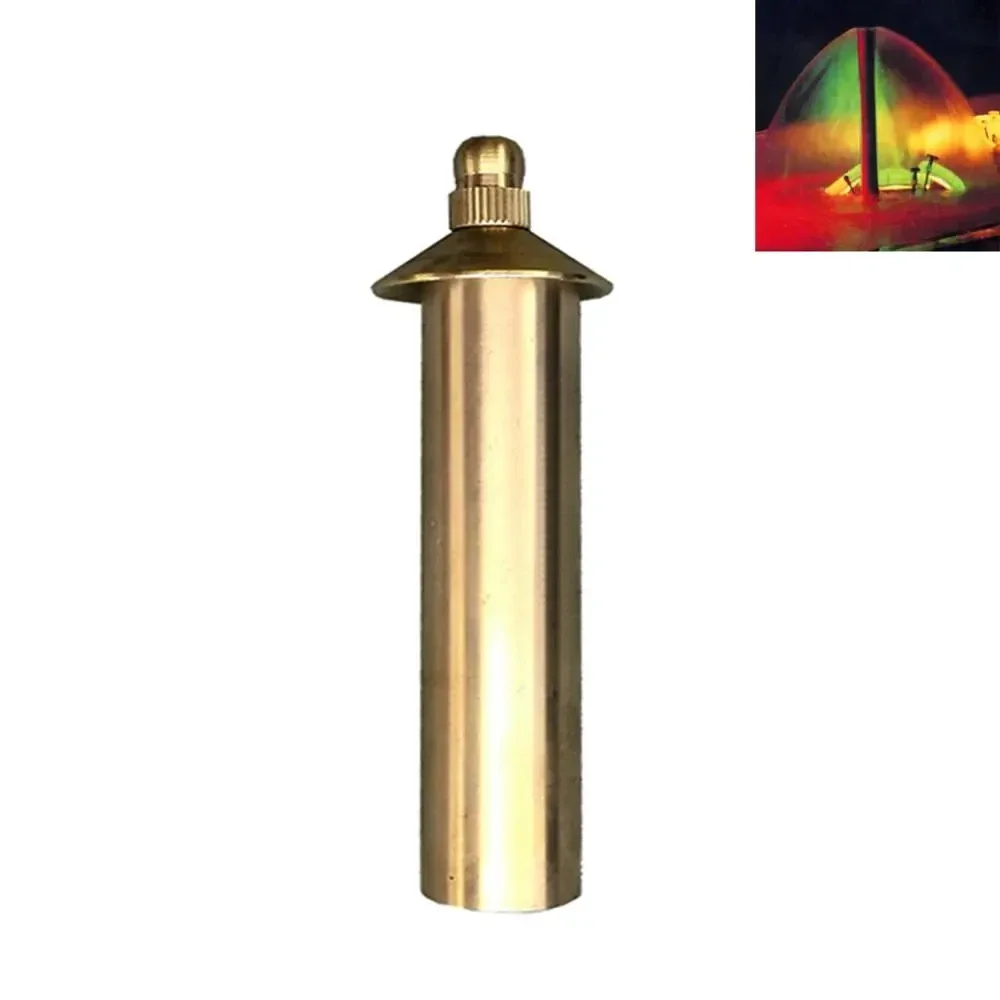 Brass hemispherical mushroom umbrella musical fountain nozzle