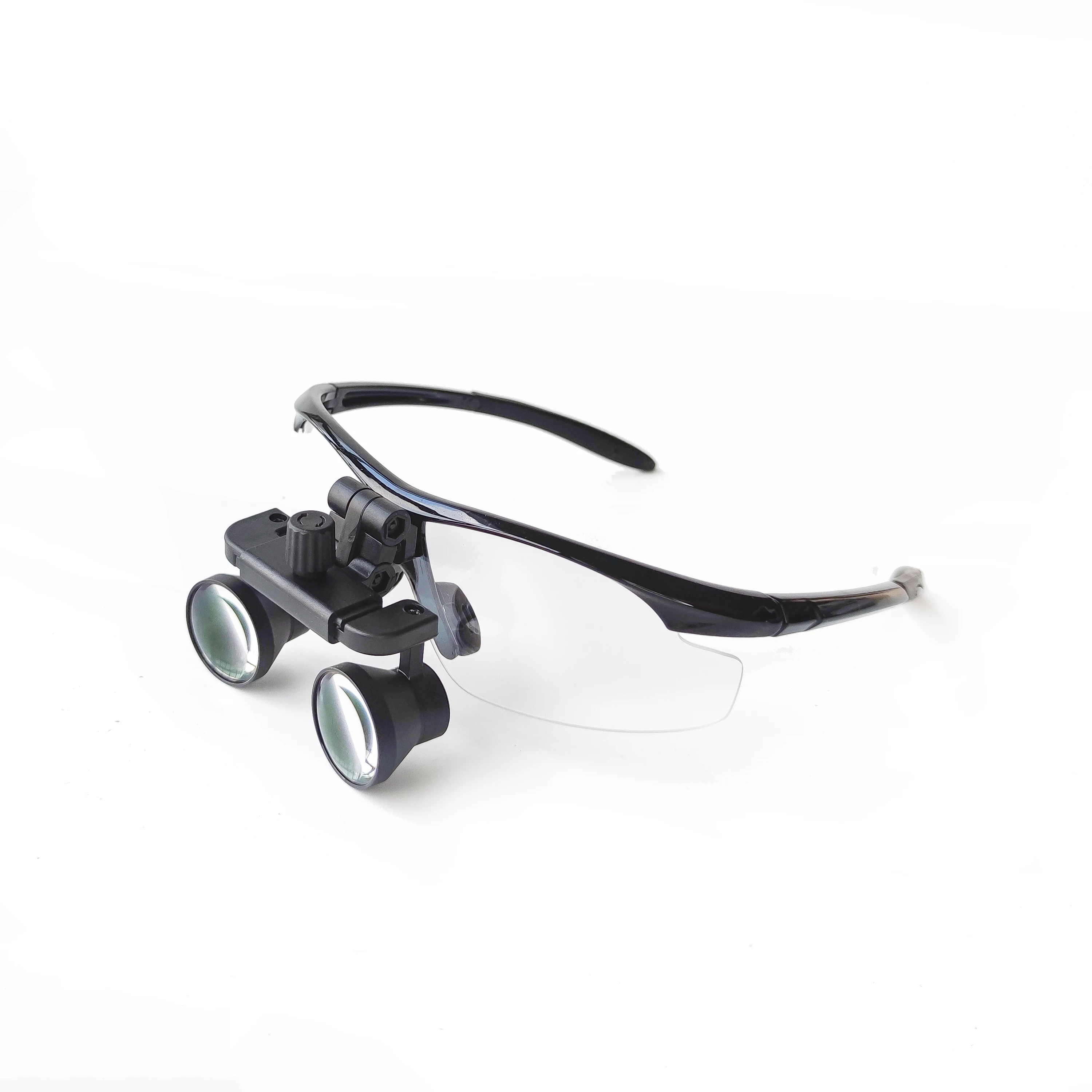 Burite New Small Lenses Flip-up Galilean Wide Working Distance 2.5X/3.0X/3.5X Magnifying Dental ENT Surgical Loupes (FDJ-22)