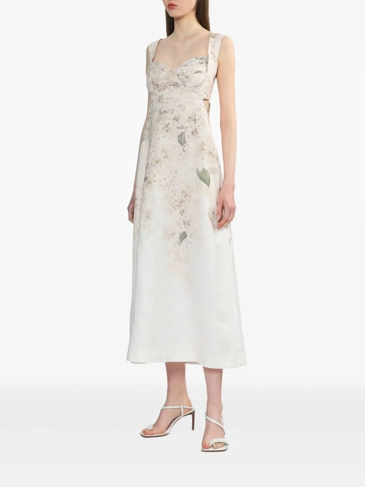 فستان وردي من الساتان مخصص مع فساتين حفلات أعياد الميلاد متوسطة الطول