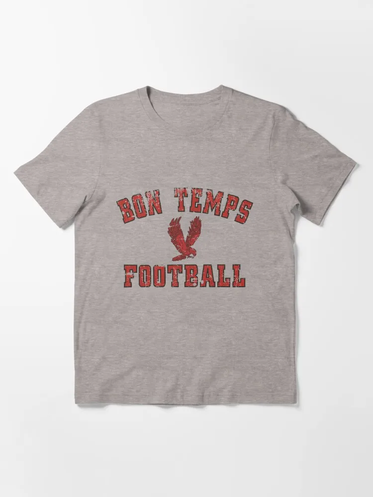 Bon Temps Football Vintage Essential T-Shirt Men Women Clothes Oversized Cotton Tees New Fashion Top Tees