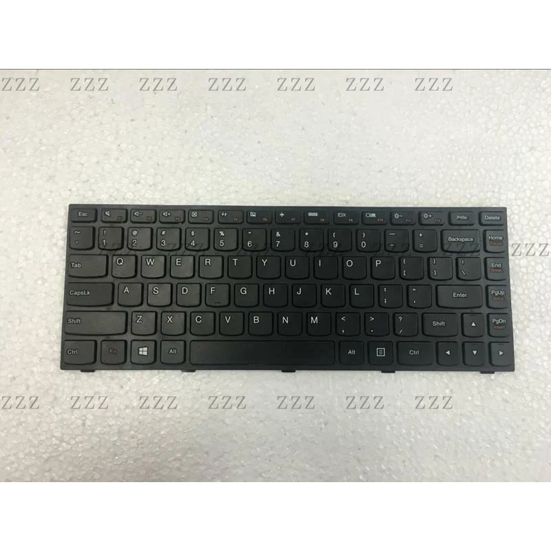 ZZ NEW For Lenovo IDEAPAD 300-14IBR 300-14ISK Keyboard US Black