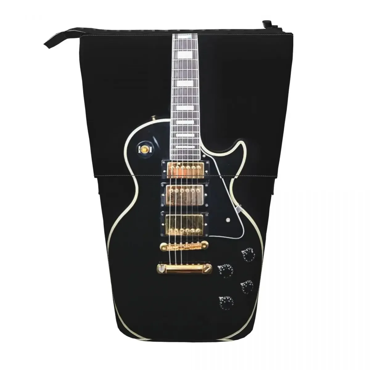 Gibson Custom Shop 1958 Les Paul Reversible Pencil Case for Studen School Pen Box Pencil Bag Stationery Supplies Pen Holder Bag
