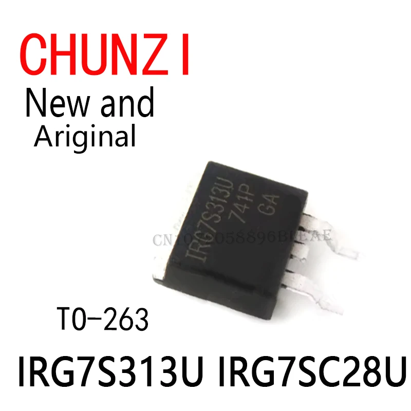 10 peças novo e original g7s313u g7sc28u mos transistor de efeito de campo para-263 irg7s313u irg7sc28u