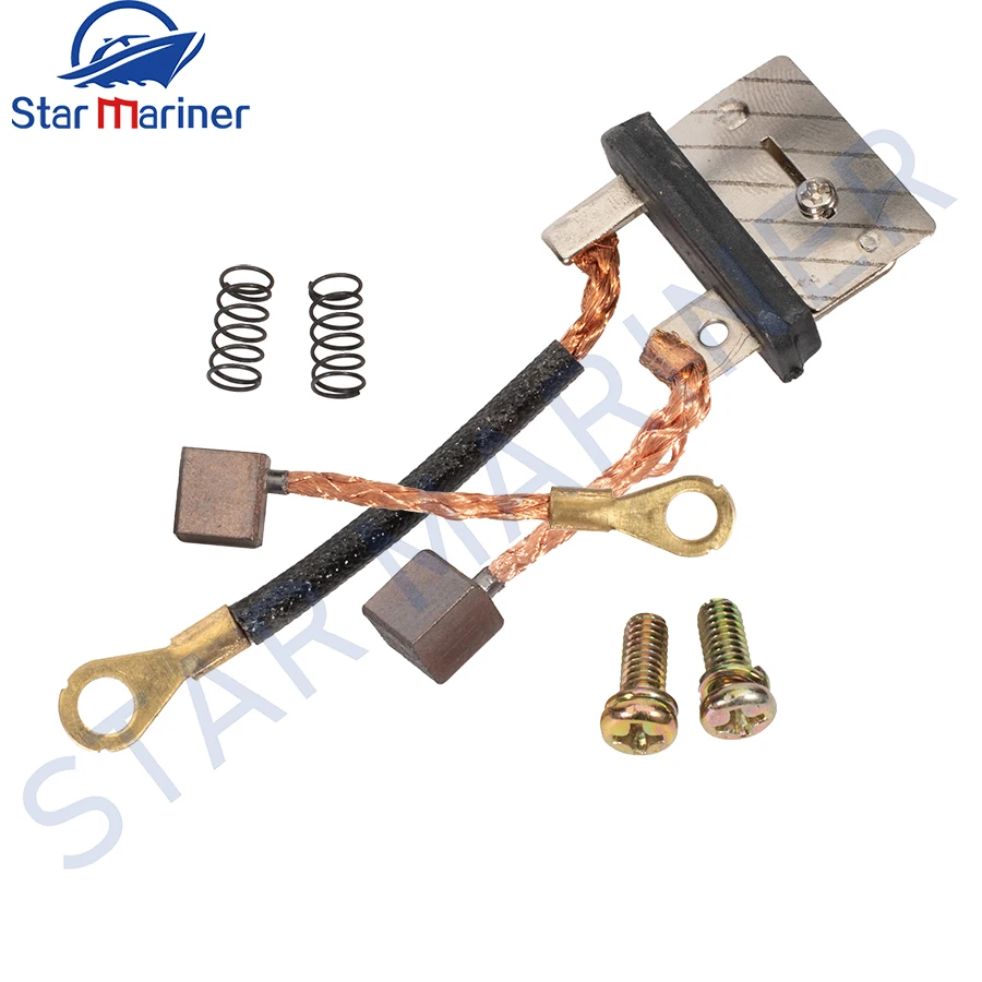 

Комплект щеток 65W-43891-00 65W-43892-00 Для подвесного двигателя Yamaha 4T F9.9 F13.5 FT8 FT9.9 FT25 F15 F20 F25 F30 F40 F45 2T 25HP 30HP 40HP