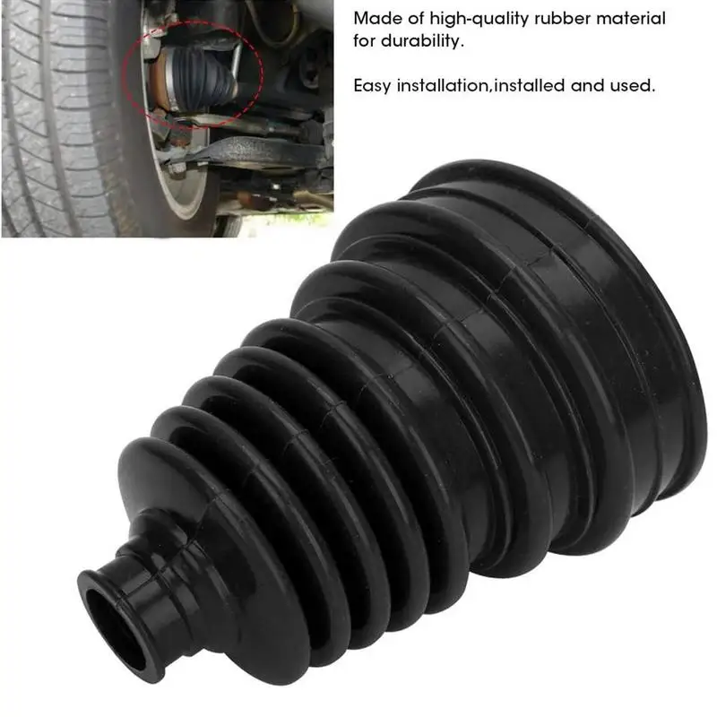 Universal Split CV Boot Kit Driveshaft Stretchy Rubber Outer Gaiters Easy Fit Universal Joints Ball Head