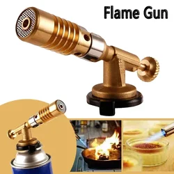 Portable Welding Torch Gas Burner High-temperature Brass Copper Gas Cutting Torch Brazing Propane Weld Pipeline Flame Gun