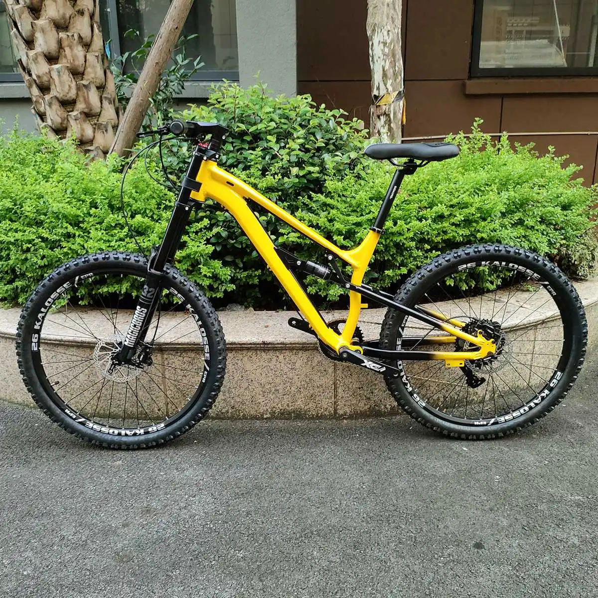 Kalosse Full Suspension  Adluts Bicycle   Air Fork 27.5Inches  11Speed  Alloy  Mountain  Bike   27.5/26*17   Hydraulic  Brakes