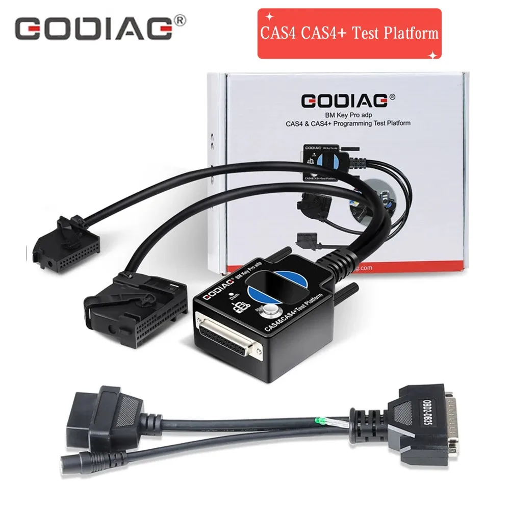 

GODIAG Test Platform for BMW CAS4 / CAS4+ Programming Support All Key Lost for BMW with Godiag GT100+Xhorse VVDI2 /Autel IM608