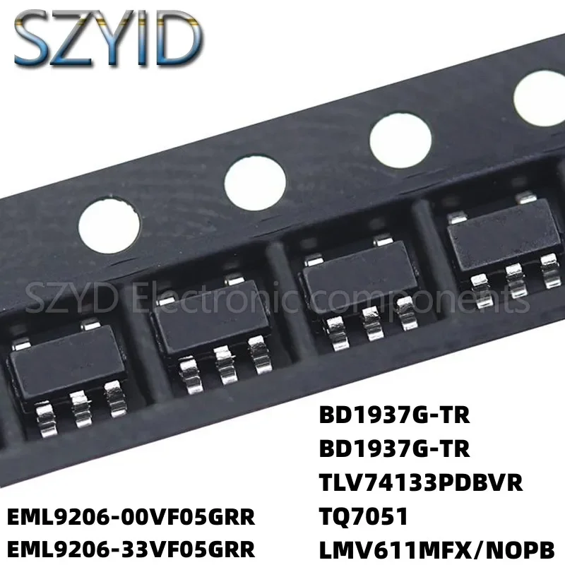 100PCS SOT23-5 EML9206-00VF05GRR EML9206-33VF05GRR BD1937G-TR BD1937G-TR TLV74133PDBVR TQ7051 LMV611MFX/NOPB