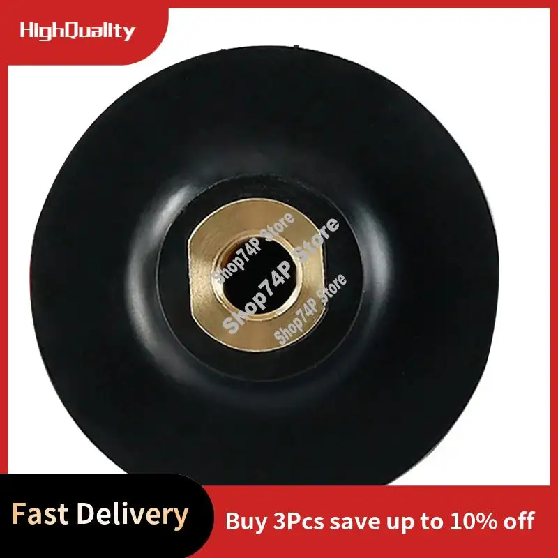 

Резиновая подложка, держатель шлифовального диска для полировки для угловой шлифовальной машины M10, абразивная самоклеящаяся шлифовальная подложка, прочная 4 дюйма-