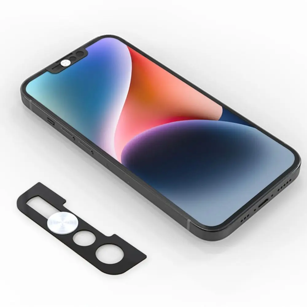 

3 шт., наклейки на объектив передней камеры телефона для IPhone 14 14 ProMax Plus