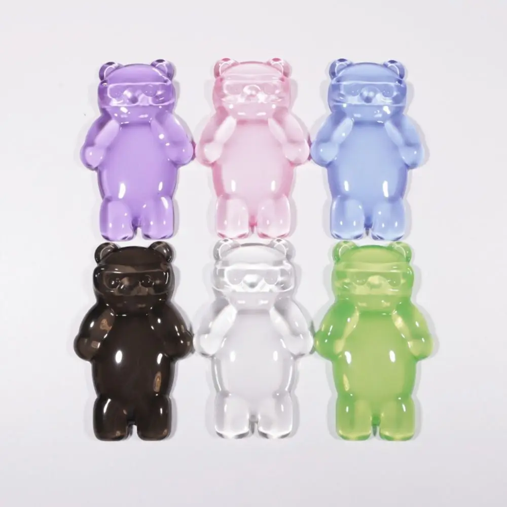 Alfombrilla de ratón de oso de dibujos animados a prueba de agua, diseño bonito, reposamanos, alfombrilla de ratón antideslizante, cómoda almohadilla de muñeca para ordenador de Material suave
