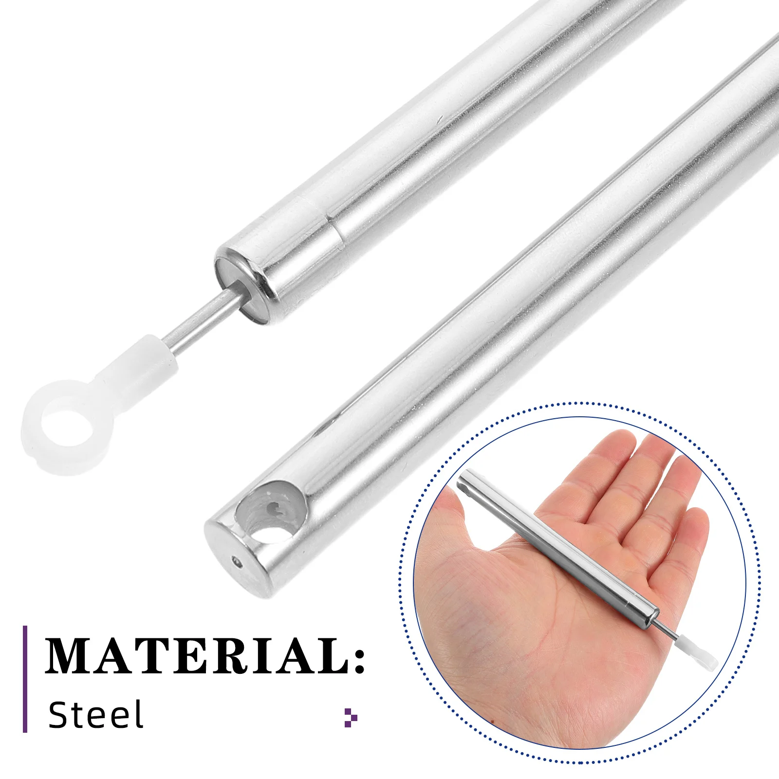 2 Stuks Prullenbak Demper Soft Closing Stalen Ondersteuning Staaf Vervanging Buffer Vuilnisbak Accessoires Soft Closing Systeem