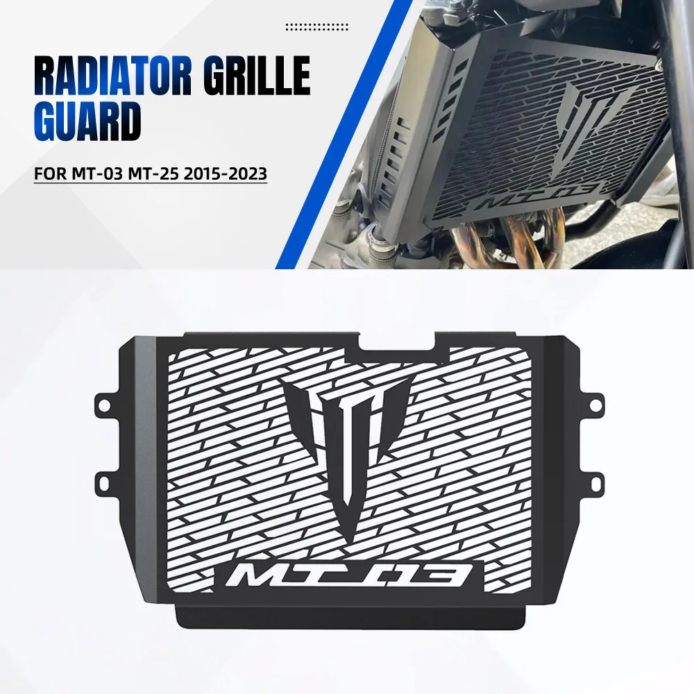 

FOR YAMAHA MT-03 MT-25 2015-2018 2019 2020 2021 2022 2023 Radiator Grille Cover Radiator Guard Protection MT03 MT25 2024 2025